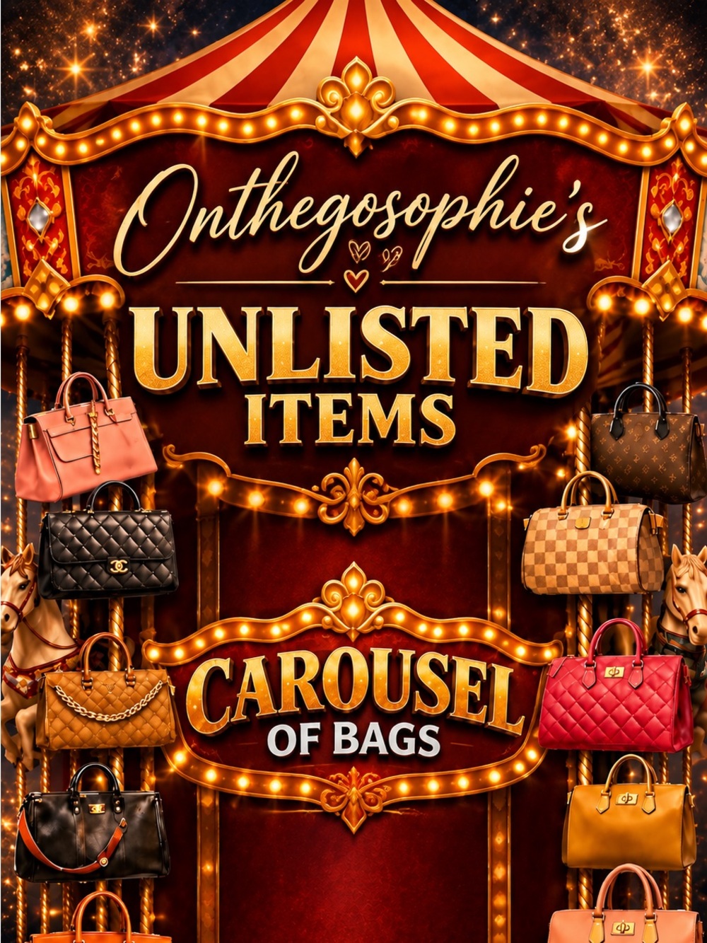✨LIVE auction Unlisted items - onthegosophie